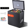 image:imageVEVOR Chest Freezer 67 Cuft Compact Deep Freezer Free Standing Top Open Door Chest Freezers with 2 Removable Baskets amp Adjustable Thermostat  Energy Saving Low Noise amp Garage Ready WhiteBlack