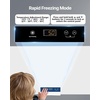 image:imageVEVOR Chest Freezer 67 Cuft Compact Deep Freezer Free Standing Top Open Door Chest Freezers with 2 Removable Baskets amp Adjustable Thermostat  Energy Saving Low Noise amp Garage Ready WhiteWhite