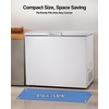 image:imageVEVOR Chest Freezer 67 Cuft Compact Deep Freezer Free Standing Top Open Door Chest Freezers with 2 Removable Baskets amp Adjustable Thermostat  Energy Saving Low Noise amp Garage Ready WhiteWhite
