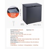 image:imageVEVOR Chest Freezer 67 Cuft Compact Deep Freezer Free Standing Top Open Door Chest Freezers with 2 Removable Baskets amp Adjustable Thermostat  Energy Saving Low Noise amp Garage Ready WhiteBlack