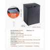 image:imageVEVOR Chest Freezer 67 Cuft Compact Deep Freezer Free Standing Top Open Door Chest Freezers with 2 Removable Baskets amp Adjustable Thermostat  Energy Saving Low Noise amp Garage Ready WhiteBlack