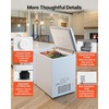 image:imageVEVOR Chest Freezer 67 Cuft Compact Deep Freezer Free Standing Top Open Door Chest Freezers with 2 Removable Baskets amp Adjustable Thermostat  Energy Saving Low Noise amp Garage Ready WhiteWhite