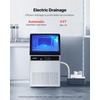 image:imageVEVOR Commercial Ice Maker Machine with Pump 130Lbs24H with 33Lbs Storage 45 Cubes per Cycle Freestanding amp Under Counter Ice Maker with LED Display amp SelfCleaning for Home Bar Restaurant130Lbs with Pump