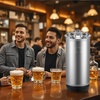 image:imageVEVOR Corny Keg 5 Gallon Ball Lock Keg SUS304 Cold Brew Kegs with Dual Rubber Handles amp HeavyDuty Rubber Bottom Brewing Equipment for Home Brewing Party 2 PCS5 Gal  Cleaning Keg