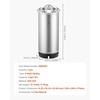 image:imageVEVOR Corny Keg 5 Gallon Ball Lock Keg SUS304 Cold Brew Kegs with Dual Rubber Handles amp HeavyDuty Rubber Bottom Brewing Equipment for Home Brewing Party 2 PCS5 Gal  Cleaning Keg