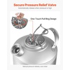 image:imageVEVOR Corny Keg 5 Gallon Ball Lock Keg SUS304 Cold Brew Kegs with Dual Rubber Handles amp HeavyDuty Rubber Bottom Brewing Equipment for Home Brewing Party 1 PCS175 Gal