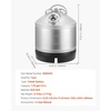 image:imageVEVOR Corny Keg 5 Gallon Ball Lock Keg SUS304 Cold Brew Kegs with Dual Rubber Handles amp HeavyDuty Rubber Bottom Brewing Equipment for Home Brewing Party 1 PCS175 Gal