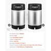 image:imageVEVOR Corny Keg 5 Gallon Ball Lock Keg SUS304 Cold Brew Kegs with Dual Rubber Handles amp HeavyDuty Rubber Bottom Brewing Equipment for Home Brewing Party 2 PCS25 Gal2  Corny Keg
