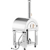 image:imageVEVOR Dual Fuel Giant Pizza Oven Outdoor 26 Artisan Large Pizza Ovens Pellet amp Propane Gas Kiln Pizza Maker with Wheels Pizza Stone Multi Fuel Cooker for Camping amp Backyard