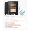 image:imageVEVOR Electric Humidor 16L 100 Counts Electric Cigar Humidor Cabinet with Cooling Temperature Control Spanish Cedar Wood Shelves amp Drawers Mechanical Hygrometer 2 Layers Cooler for Household16L