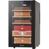 image:imageVEVOR Electric Humidor 16L 100 Counts Electric Cigar Humidor Cabinet with Cooling Temperature Control Spanish Cedar Wood Shelves amp Drawers Mechanical Hygrometer 2 Layers Cooler for Household48L