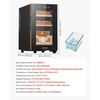 image:imageVEVOR Electric Humidor 16L 100 Counts Electric Cigar Humidor Cabinet with Cooling Temperature Control Spanish Cedar Wood Shelves amp Drawers Mechanical Hygrometer 2 Layers Cooler for Household23L