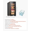 image:imageVEVOR Electric Humidor 16L 100 Counts Electric Cigar Humidor Cabinet with Cooling Temperature Control Spanish Cedar Wood Shelves amp Drawers Mechanical Hygrometer 2 Layers Cooler for Household33L