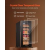 image:imageVEVOR Electric Humidor 16L 100 Counts Electric Cigar Humidor Cabinet with Cooling Temperature Control Spanish Cedar Wood Shelves amp Drawers Mechanical Hygrometer 2 Layers Cooler for Household33L