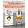 image:imageVEVOR Fermentation Tank 16 GalStainless Steel Beer Brew Fermentor Brew Bucket Fermentor for Home Brewing with Conical Base Brewing Equipment16 GalFermenter20