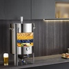 image:imageVEVOR Fermentation Tank 16 GalStainless Steel Beer Brew Fermentor Brew Bucket Fermentor for Home Brewing with Conical Base Brewing Equipment16 GalFermenter10