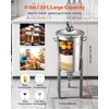 image:imageVEVOR Fermentation Tank 16 GalStainless Steel Beer Brew Fermentor Brew Bucket Fermentor for Home Brewing with Conical Base Brewing Equipment8 GalFermenter20