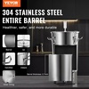 image:imageVEVOR Fermentation Tank 16 GalStainless Steel Beer Brew Fermentor Brew Bucket Fermentor for Home Brewing with Conical Base Brewing Equipment8 GalFermenter10