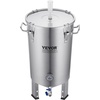 image:imageVEVOR Fermentation Tank 16 GalStainless Steel Beer Brew Fermentor Brew Bucket Fermentor for Home Brewing with Conical Base Brewing Equipment8 GalFermenter10