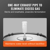image:imageVEVOR Fermentation Tank 16 GalStainless Steel Beer Brew Fermentor Brew Bucket Fermentor for Home Brewing with Conical Base Brewing Equipment8 GalFermenter10