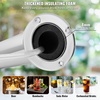 image:imageVEVOR Kegerator Tower Kit Single Tap Beer Conversion Kit Stainless Steel Keg Beer Tower Dispenser with Dual Gauge CGA320 Regulator amp DSystem Keg Coupler Beer Drip Tray for Party HomeSingle Tap