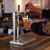 image:imageVEVOR Kegerator Tower Kit Single Tap Beer Conversion Kit Stainless Steel Keg Beer Tower Dispenser with Dual Gauge CGA320 Regulator amp DSystem Keg Coupler Beer Drip Tray for Party HomeDual Taps