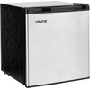 image:imageVEVOR Mini Fridge with Freezer 16 CuFt Compact Refrigerator 7 Mode Adjustable Temperature Energy Efficient Small Refrigerator Reversible Door Low Noise for Bedroom Office Brushed StainlessBrushed Stainless