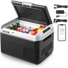 image:imageVEVOR Car Refrigerator DC 1224V AC100240V Compressor Electric Cooler 4F to 68F Car Fridge with APP Control 16 QT Cars Freezer for RVs Campsites Boats Camping Fishing 60W Portable Freezer264QT