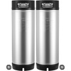 image:imageVEVOR Corny Keg 5 Gallon Ball Lock Keg SUS304 Cold Brew Kegs with Dual Rubber Handles amp HeavyDuty Rubber Bottom Brewing Equipment for Home Brewing Party 2 PCS5 Gal2  Corny Keg