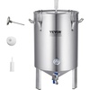 image:imageVEVOR Fermentation Tank 16 GalStainless Steel Beer Brew Fermentor Brew Bucket Fermentor for Home Brewing with Conical Base Brewing Equipment16 GalFermenter10