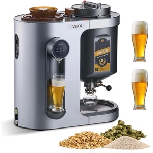image:imageVEVOR Automatic Home Beer Brewer 1500W Electric Beer Brewing Machine 343 Gal AllinOne Home Brewer with Mash Boil Device 304 Stainless Steel Internal Tank Auto Temperature amp Pressure Control343 Gal