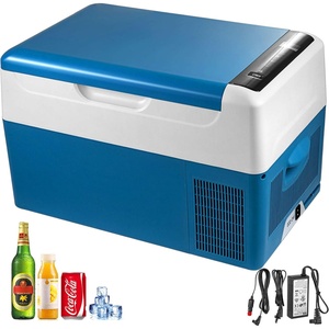 image:imageVEVOR Car Refrigerator DC 1224V AC100240V Compressor Electric Cooler 4F to 68F Truck Refrigerator with APP Control Wheels amp Dual Zone 37 QT Cars Cooler for RVs Boats Camping Fishing23QT