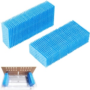 image:imageVEVOR Cigar Humidor Humidifier Replacement Filter 2 Packs Humidifying Pad Compatible with JC60JC70 Cigar Humidor Water Tank 3D MultiLayer Honeycomb Mesh CuttoFit for Your Humidorfor JC60JC70