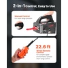 image:imageVEVOR 2in1 Electric Hoist Winch 660 lbs Capacity 1500W Portable Power Winch Crane 984 ft Lifting Height 62 ftmin with Wired and Wireless Remote Control for Factory Warehouss Garage1100lbs 25ft
