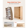 image:imageVEVOR 5Section Classroom Coat Locker 10 Cubbies for Daycare Classroom Cubbies with 4 Casters amp 5 Hooks Daycare Furniture for Home School Nursery Kindergarten