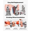 image:imageVEVOR 6 Disc Sander amp 2 x 42 Belt Sander 420W Professional Bench Belt Disc Sanders Combo with Multiple Angle Adjustments for DIY Woodworking Furniture Refinishing Knife Sharpening3in1 Mini Belt Sander