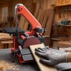 image:imageVEVOR 6 Disc Sander amp 2 x 42 Belt Sander 420W Professional Bench Belt Disc Sanders Combo with Multiple Angle Adjustments for DIY Woodworking Furniture Refinishing Knife Sharpening5 Disc  1 x 30 Belt Sander Combo