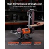 image:imageVEVOR 6 Disc Sander amp 2 x 42 Belt Sander 420W Professional Bench Belt Disc Sanders Combo with Multiple Angle Adjustments for DIY Woodworking Furniture Refinishing Knife Sharpening6 Disc  2 x 42 Belt Sander Combo