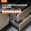 image:imageVEVOR Bottom Mount Drawer Slides 6 Pairs 15 Inch Heavy Duty Ball Bearing Soft Close Full Extension Steel Tracks Noiseless Guide Glides for Cabinet Kitchen Drawers with Locking 100 Lbs Capacity15inch