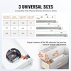 image:imageVEVOR Bottom Mount Drawer Slides 6 Pairs 15 Inch Heavy Duty Ball Bearing Soft Close Full Extension Steel Tracks Noiseless Guide Glides for Cabinet Kitchen Drawers with Locking 100 Lbs Capacity18inch