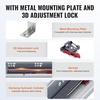 image:imageVEVOR Bottom Mount Drawer Slides 6 Pairs 15 Inch Heavy Duty Ball Bearing Soft Close Full Extension Steel Tracks Noiseless Guide Glides for Cabinet Kitchen Drawers with Locking 100 Lbs Capacity18inch