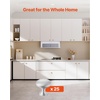 image:imageVEVOR Cabinet Knobs 25 Pack 11 Inch Zinc Alloy Drawer Pulls amp Door Handles Mushroom Kitchen Dresser Solid Knobs Cupboard Hardware with Screws for Bathroom Closet Cabinets Drawers Nickel Color25 PCS