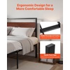 image:imageVEVOR Canopy Bed Frame Full Size Metal Canopy Bed with Four Posters Design Heavy Duty Steel Slats Support Underbed Storage Space No Box Spring Needed Easy Assembly BlackFull