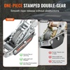 image:imageVEVOR Come Along Winch 2 Ton 4409 lbs Pulling Capacity 12 ft Steel Cable 2 Hooks Heavy Duty Ratchet Power Puller Tool with Dual Gears Automotive Hoist Cable Puller Ideal for Vehicle Rescue5 Ton