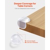 image:imageVEVOR Corner Protectors Baby Proofing 24 Pack Clear amp Transparent Table Corner Guards Covers for Baby Safety 134inch Depth 028inch Thickness Strong Adhesive Cushion for Furniture Sharp Edges