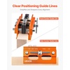 image:imageVEVOR Doweling Jig Kit Self Centering Dowel Drill Jig for Straight Holes Aluminum Alloy Woodworking Tools with 6 Drill Guide Bushings Adjustable Width for Wood Working Drilling and MarkingPro