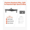 image:imageVEVOR Doweling Jig Kit Self Centering Dowel Drill Jig for Straight Holes Aluminum Alloy Woodworking Tools with 6 Drill Guide Bushings Adjustable Width for Wood Working Drilling and MarkingMini