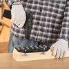 image:imageVEVOR Doweling Jig Kit Self Centering Dowel Drill Jig for Straight Holes Aluminum Alloy Woodworking Tools with 6 Drill Guide Bushings Adjustable Width for Wood Working Drilling and MarkingPro