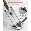 image:imageVEVOR Doweling Jig Kit Self Centering Dowel Drill Jig for Straight Holes Aluminum Alloy Woodworking Tools with 6 Drill Guide Bushings Adjustable Width for Wood Working Drilling and MarkingUltra