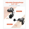 image:imageVEVOR Doweling Jig Kit Self Centering Dowel Drill Jig for Straight Holes Aluminum Alloy Woodworking Tools with 6 Drill Guide Bushings Adjustable Width for Wood Working Drilling and MarkingUltra